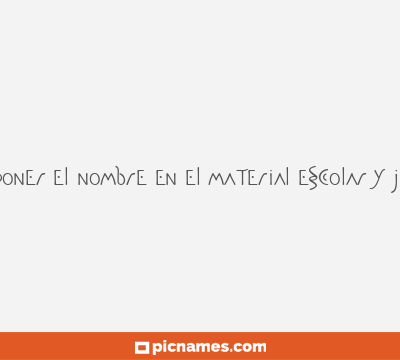 CÃ³mo poner el nombre en el material escolar y juguetes